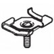 CLP-CRM11-E CLP1735 TEKNOMEGA "SPIDER CLIP" WITH SCREW M6X11 FOR "T" SUSPENDED CEILING PROFILE