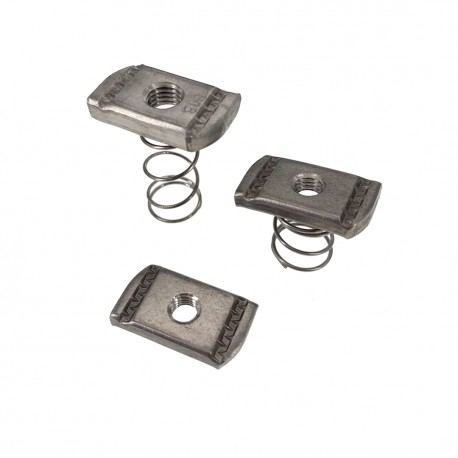 DAP-M8L-INOX DAP3045 TEKNOMEGA ÉCROU M8 RESSORT LONG INOX