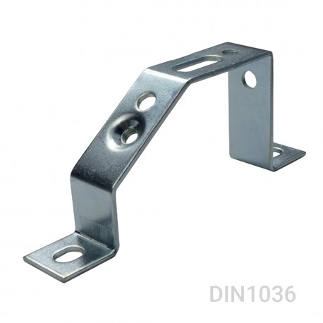 DIN ST45PM6 DIN1036 TEKNOMEGA CHEVALET 45° 2XM6 PERF.21X6,5