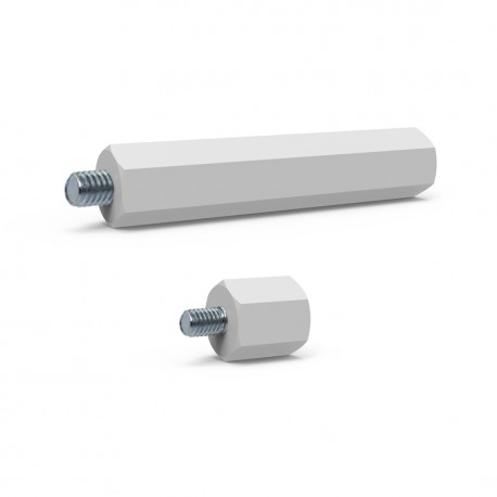 DZP 85M5 DZP1035 TEKNOMEGA ENTRETOISE PLASTIQUE H.85MM M5