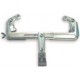 FTC-1-BF8 FTC1020 TEKNOMEGA ELEMENTO BASE M8 PARA FIJACIÓN A VIGA CON VARILLA ROSCADA 92-125 SERIE CLAMP