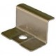 FVS-Z45-INOX FVT1070 TEKNOMEGA "Z" STAINLESS STEEL BRACKET FOR SIDE FITTING PANELS 45 THICKNESS