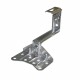 FVS-P-RGL-EVO FVT1256 TEKNOMEGA VERSTELLBARER EDELSTAHL HALTEBÜGEL "P"