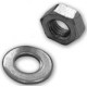 FVA-DR-M8-INOX FVT1358 TEKNOMEGA STAINLESS STEEL NUT AND WASHER M8