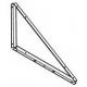 FVT-TRG-R-EVO FVT1511 TEKNOMEGA SOPORTE TRIANGULAR AJUSTABLE PARA PANELES DE ALUMINIO