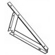 FVT1512 TEKNOMEGA SUPPORTO TRIANGOLARE 30 °