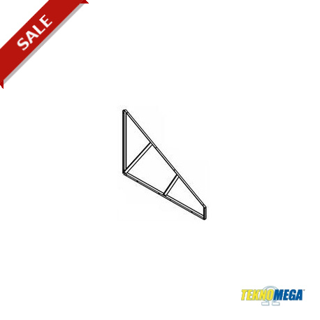 FVT-TRG-DP-V FVT1514 TEKNOMEGA TRIANGLE 30° POUR FIXATION DOUBLE MODULE VERTICAL