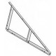 FVT-TRG-DP-O FVT1517 TEKNOMEGA SUPPORTO TRIANGOLARE 30 ° modulo doppio ORIZZONTALE