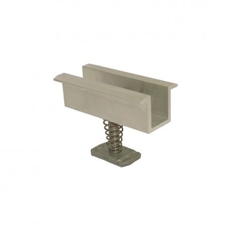 FVS-Ω-U-ALU-29-35 FVT4114 TEKNOMEGA VORMONTIERT "Ω" ALUMINIUM SPANNBACKEN FÜR MODULSTÄRKE 29 ÷ 35