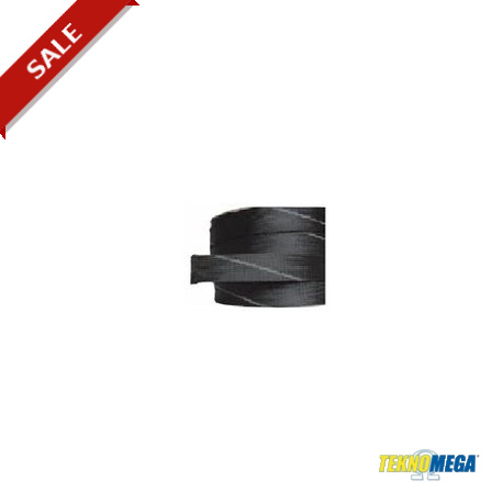 GPV-10N GPV1010 TEKNOMEGA GUAINA TRECCIA POLIESTERE Ø 10 NERO V0