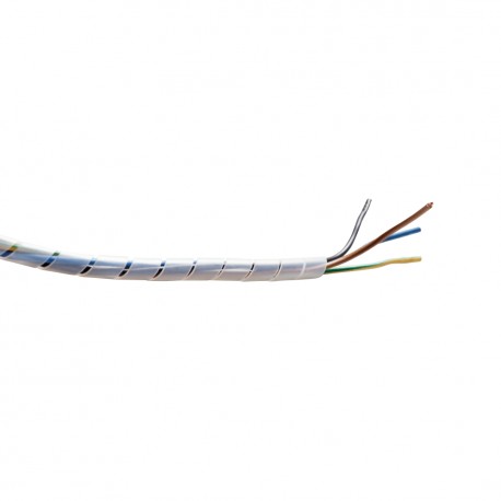 GSP 04 GSP0995 TEKNOMEGA GAINE SPIRALÉE TRANSPARENT Ø 4 MM