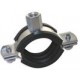 PCL-G-3/8 PCL1000 TEKNOMEGA EPDM INSULATED PIPE CLAMP Ø 3/8