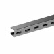 PRF-A3-SF PRF1165 TEKNOMEGA ΩSTRUT 41X41X2,5 PERFIL SENDZIMIR L.3 MT RANURADO