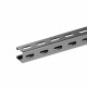 PRF-A4-ZF3 PRF1230 TEKNOMEGA ΩSTRUT 41X41X2,5 PERFIL GALVANIZADO EN CALIENTE L. 4 MT RANURAS EN 3 LADOS