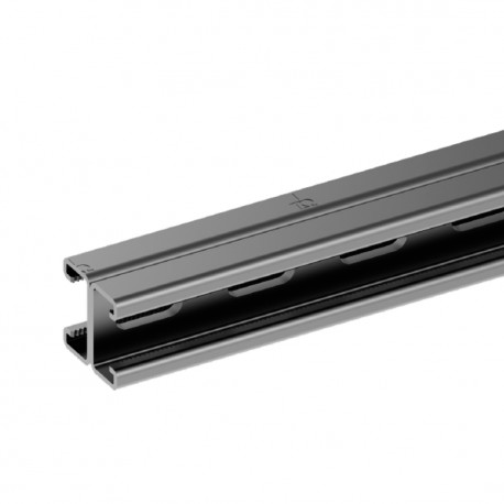 PRF-B3D-S PRF1275 TEKNOMEGA ΩSTRUT PROF 41X21X2,5 DOUBLE L.3MT PERÇÉ GALV C