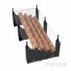 PSP400K-48 PSP1050 TEKNOMEGA SUPPORT BARRE PLAN 400A L.480mm
