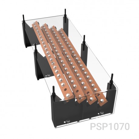 PSP630K-55 PSP1070 TEKNOMEGA SAMMELSCHIENENTRÄGER KIT 630A / L 550MM