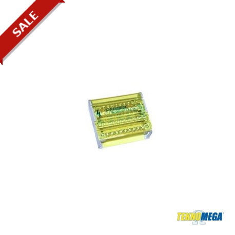 RPQ 125-10 RPQ1005 TEKNOMEGA DISTRIBUTORE ΩBLOCK Tetrapolare 125A 10 punti