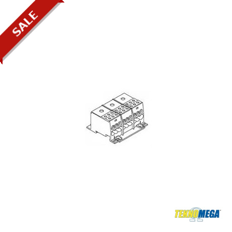 RPT 125 RPT1010 TEKNOMEGA ΩBLOCK DISTRIBUIDOR DE BLOCO 125A TRIPOLAR