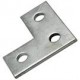 STF-PL3 STF1015 TEKNOMEGA PLATE ANGULAIRE AVEC 3 TROUS