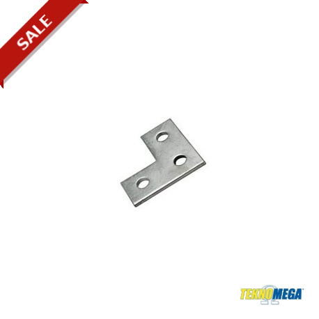 STF-PL3 STF1015 TEKNOMEGA 3 HOLES EDGE FLAT BRACKET