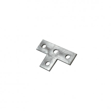 STF-PT4 STF1020 TEKNOMEGA PLATE EN "T" AVEC 4 TROUS