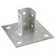 STF-B41 STF1050 TEKNOMEGA BASE PLATE FOR 41X41 PROFILE