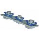 STF-P3-P STF2005 TEKNOMEGA PLANO 3 holes- estribo zincatura elettrolitica con Bolt