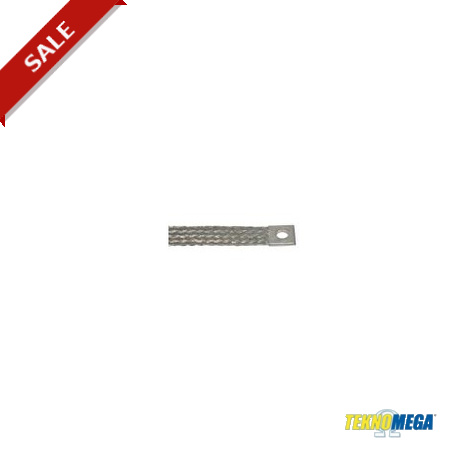 TMS 6-150-6 TMS1000 TEKNOMEGA TRECCIA terreno pianeggiante STAGNATO RAME 6mm² L.150 MM