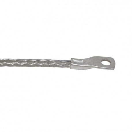 TMT 6-200-6 TMT1205 TEKNOMEGA 6 MM² ROUND TINNED COPPER EARTHING BRAIDS L.200