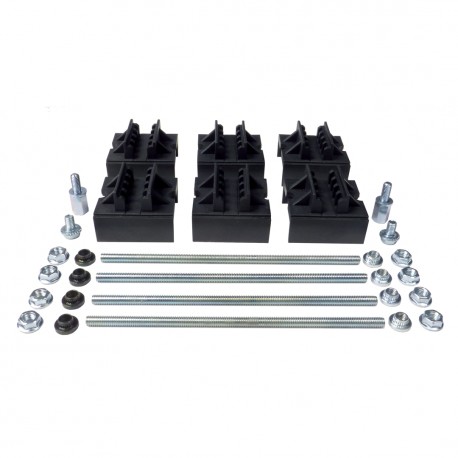 TOP 2/5TN TOP1010 TEKNOMEGA SCHIENENTRÄGER KIT FÜR ΩTOP 2 SCHIENEN 5MM 3-POLIG+NEUTRAL