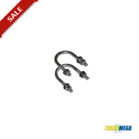 UBT-3/4"-6 UBT1005 TEKNOMEGA U-RUNDSTAHLBÜGEL 3/4" M6