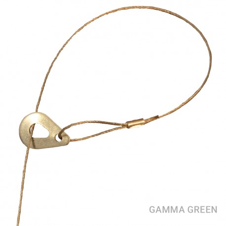 ZLS3 ZCT1035 TEKNOMEGA ΩZIP KIT ANILLO TERMINAL GAMA SILVER L.3MT