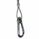 KLG5 ZCT1165 TEKNOMEGA ΩZIP mosquetón TERMINAL KIT CAMPO VERDE L.5 MT