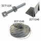 UNI1 ZCT1230 TEKNOMEGA ADAPTEUR M6X20