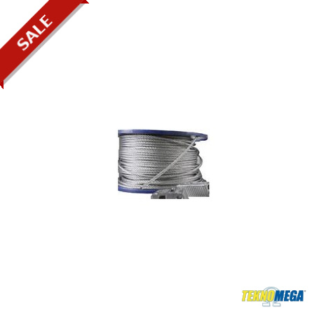 R100YELLOW ZCT2040 TEKNOMEGA ZIP CLIP CABLE COIL RANGE ЖЕЛТЫЙ 100 MT.