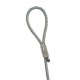 PLE2GREEN ZCT2057 TEKNOMEGA ΩZIP TIE CLIP e terminali TERMINALE GAMMA L.2MT VERDE