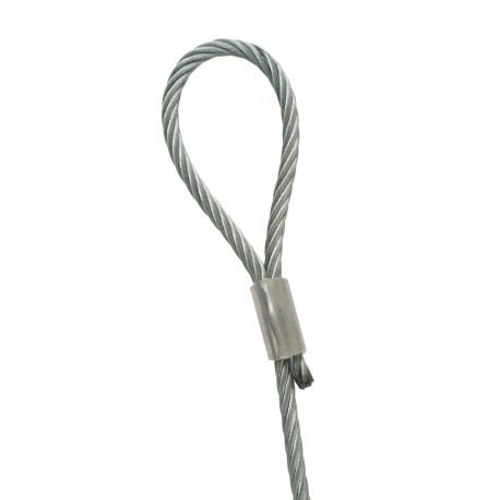 PLE4SILVER ZCT2077 TEKNOMEGA ZIPCLIP-KIT TERM A CAPPIO SILVER 4 MT