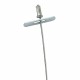 PTE2SILVER ZCT2117 TEKNOMEGA ΩZIP CLIP TERMINAL DE ANCLA Y BORNES GAMA SILVER L.2MT