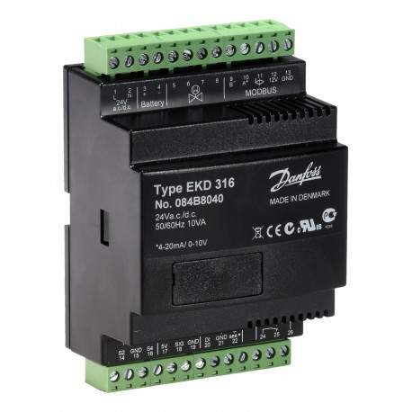 084B8040 DANFOSS REFRIGERATION EKD 316 Kontrolle der Überhitzung. ETS