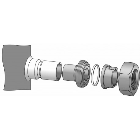 7765028 DANFOSS REFRIGERATION Gelötete SET ROTOLOCKADAP SM160 / 175/185
