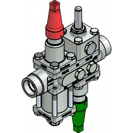 027L3354 DANFOSS REFRIGERATION Valve Station ICF 20-4-18H