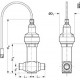027H7184 DANFOSS REFRIGERATION CCM attuatore della valvola di CO2