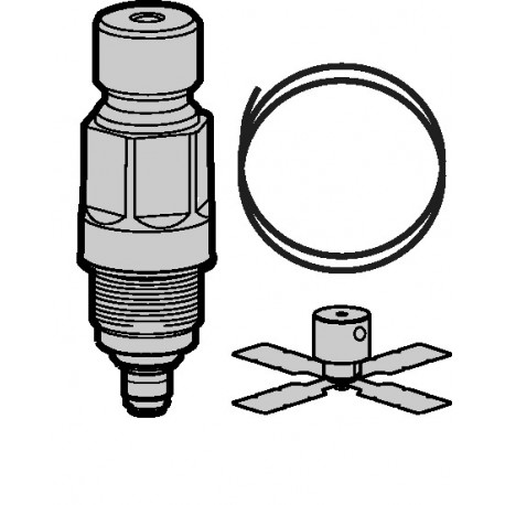084H4545 DANFOSS REFRIGERATION AKS 4100 1 "processo. Connection, il contrappeso