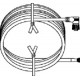 027H0426 DANFOSS REFRIGERATION Accessory, Type designation M12 female cable set, 1.5m