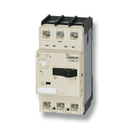 J7MN-12-E16 118723 OMRON Motor-protective circuit breaker, switch type, 3-pole, 0.11-0.16A