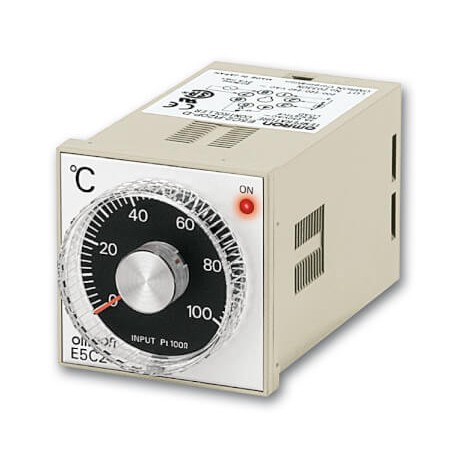 E5C2-R20K 100-120AC 0-1200 129385 OMRON ON / OFF термопара K 0-1200ºC 48x48