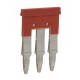 P2RVM-030R 225337 OMRON Barres de connexion trans. G2RV 3Term Rouge