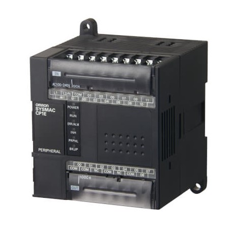 CP1E-E20DR-A 279802 CP1EE20DRA OMRON CPU 12/8 E/S AC Saídas Relé 2K Programa 2K Dados