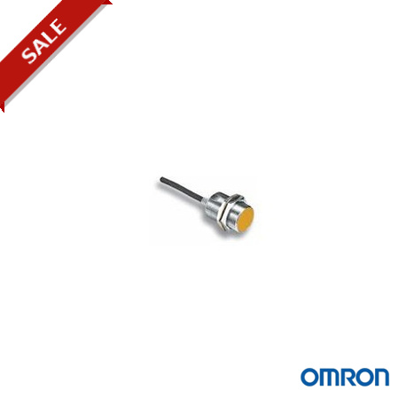 290110 OMRON Proximity sensor, teflon coated metal body, inductive, M18, shielded, 15mm, DC wire, 2m cable